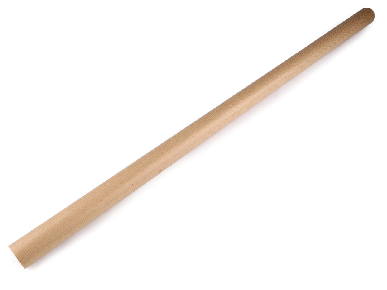 Hârtie de împachetat naturală lucioasă 0,78x2 m - Maro natural (1 Bucată)