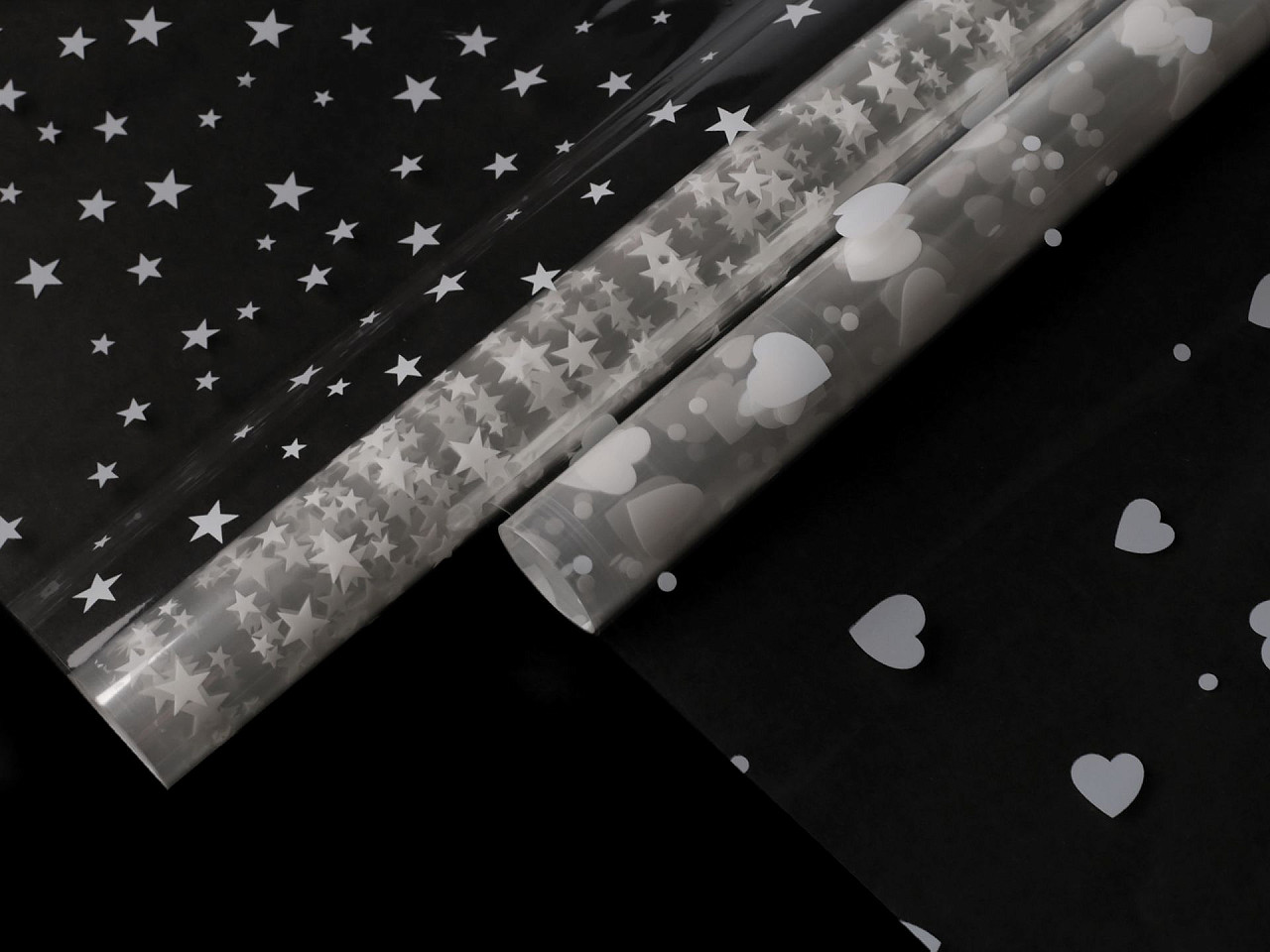 Celofan de impachetat 0,7x2 m - Transparent (40 Bucăți)