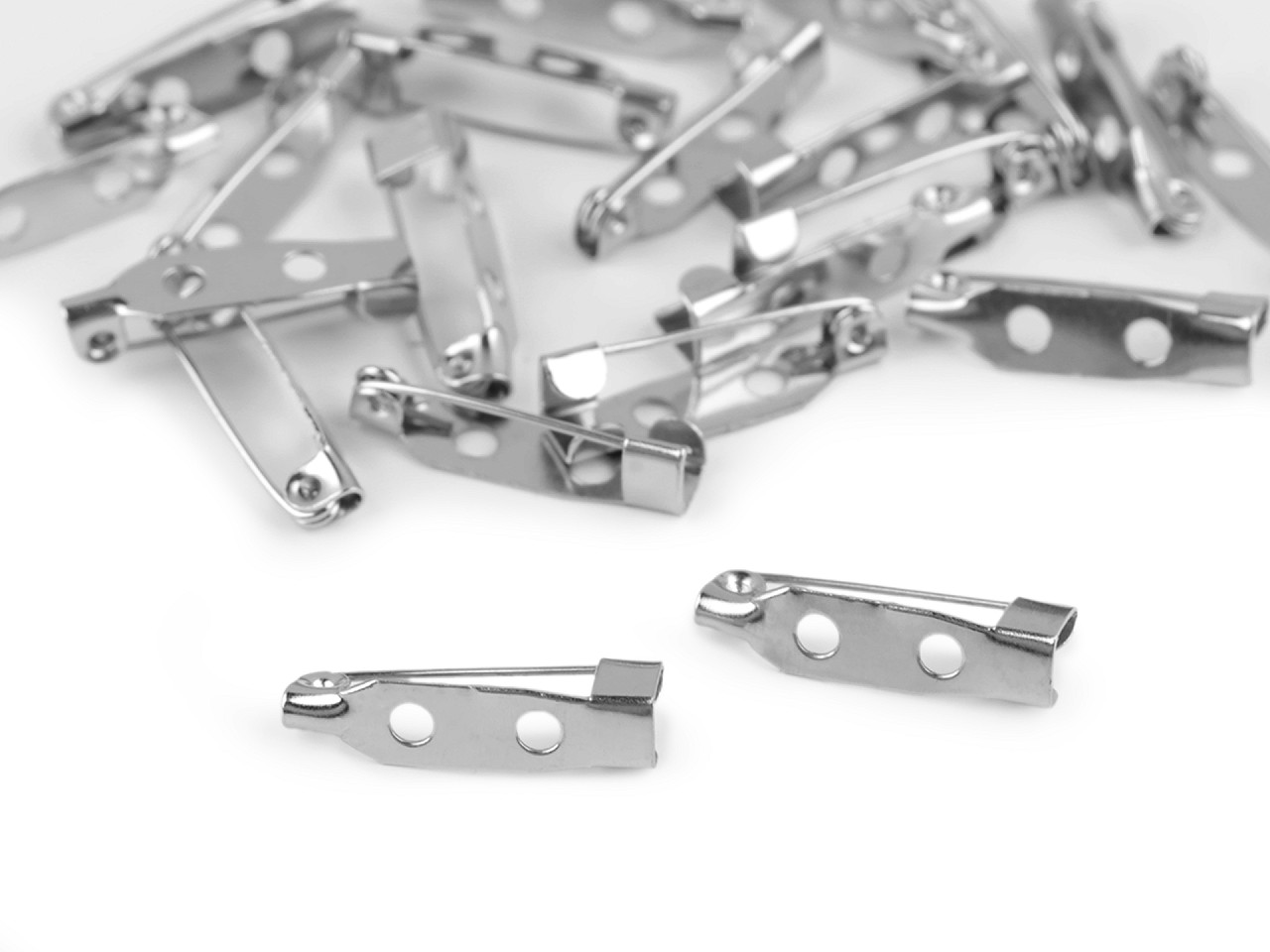 Baza brosa 5x20 mm - Platinum (10 Bucăți)