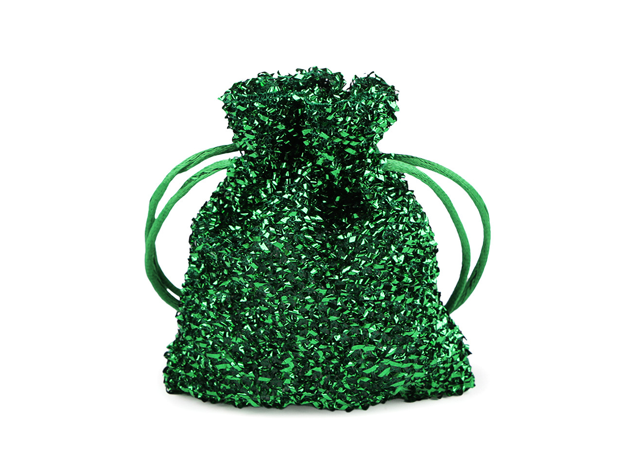 Saculet cadou 8x10 cm - Argintiu (10 Bucăți)