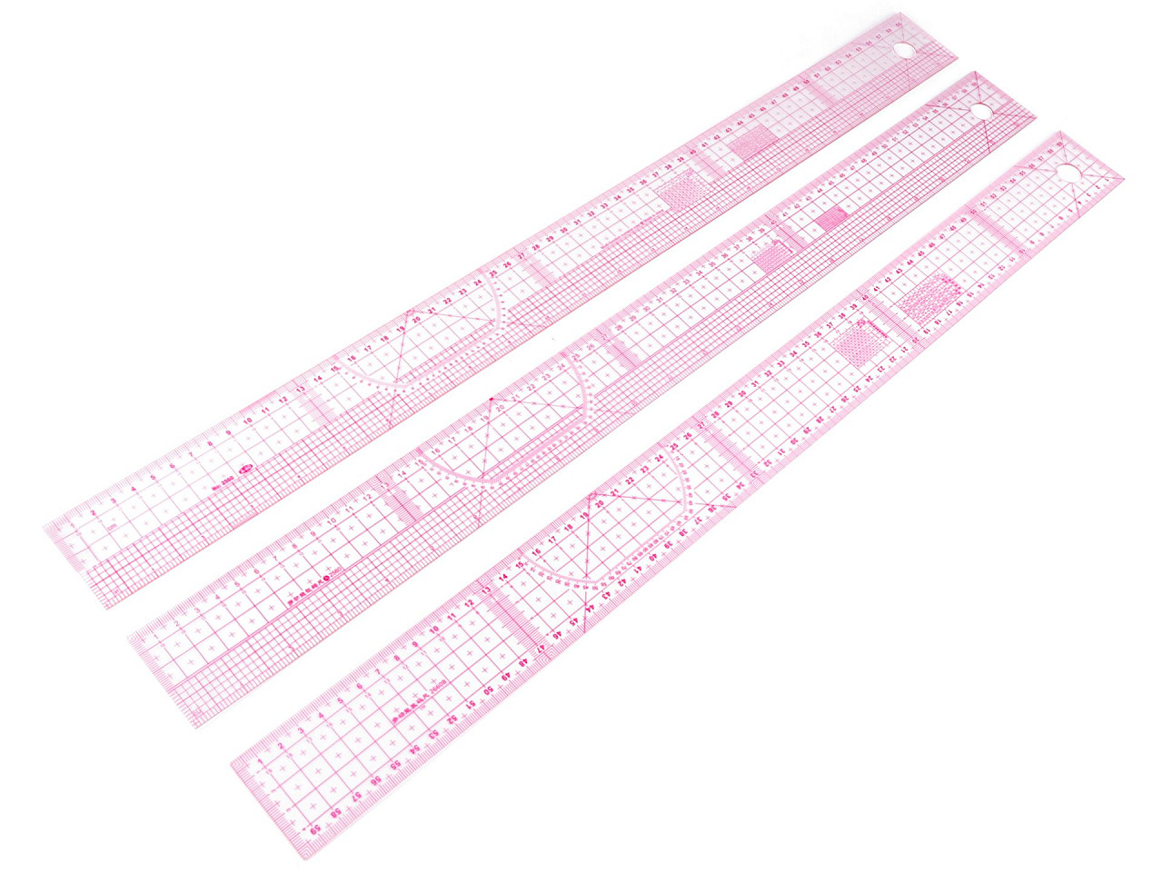 Rigla flexibila 5x60 cm - Transparent (10 Bucăți) Rigla flexibila 5x60 cm - Transparent (10 Bucăți)