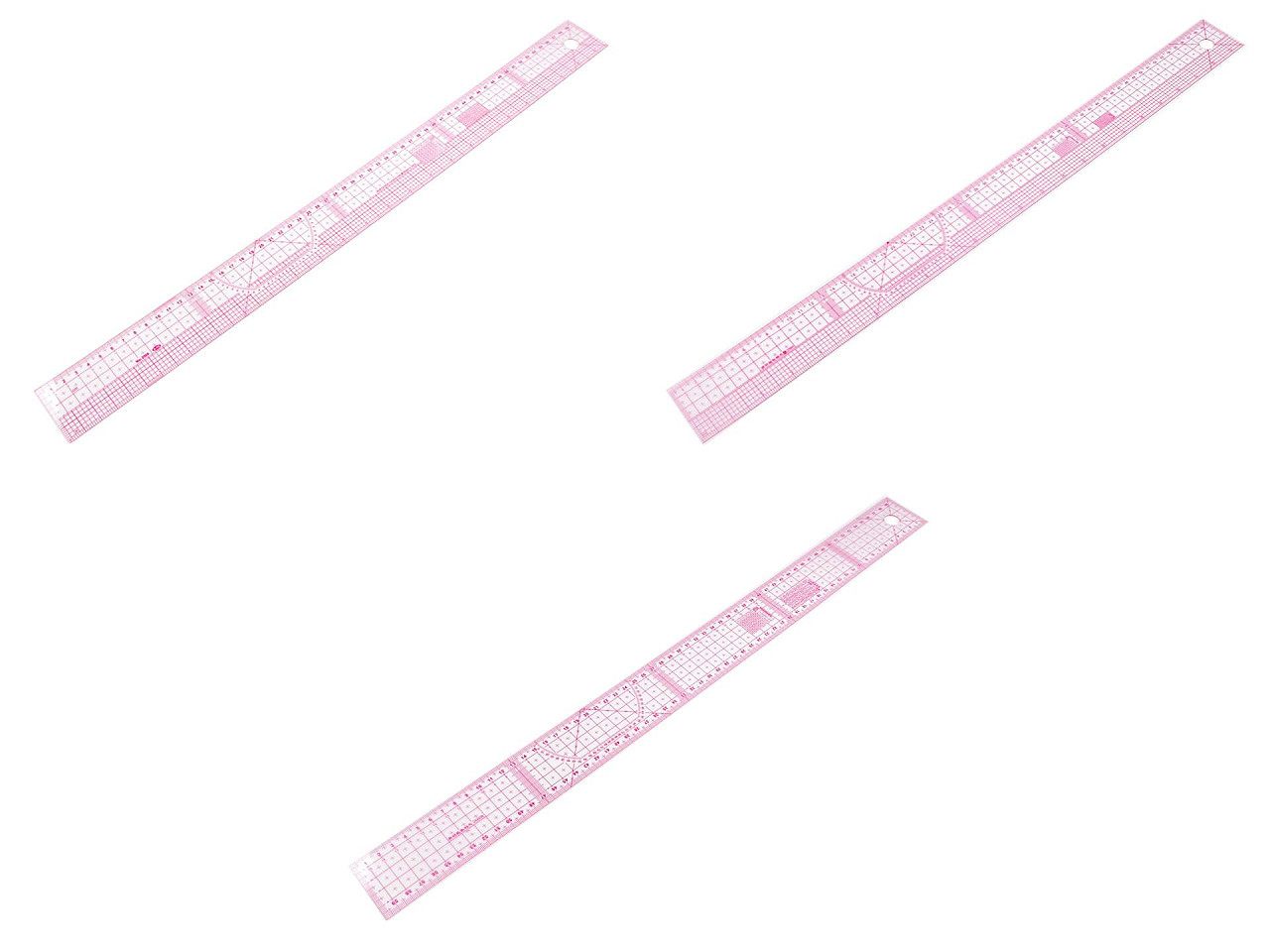 Rigla flexibila 5x60 cm - Transparent (10 Bucăți) Rigla flexibila 5x60 cm - Transparent (10 Bucăți)