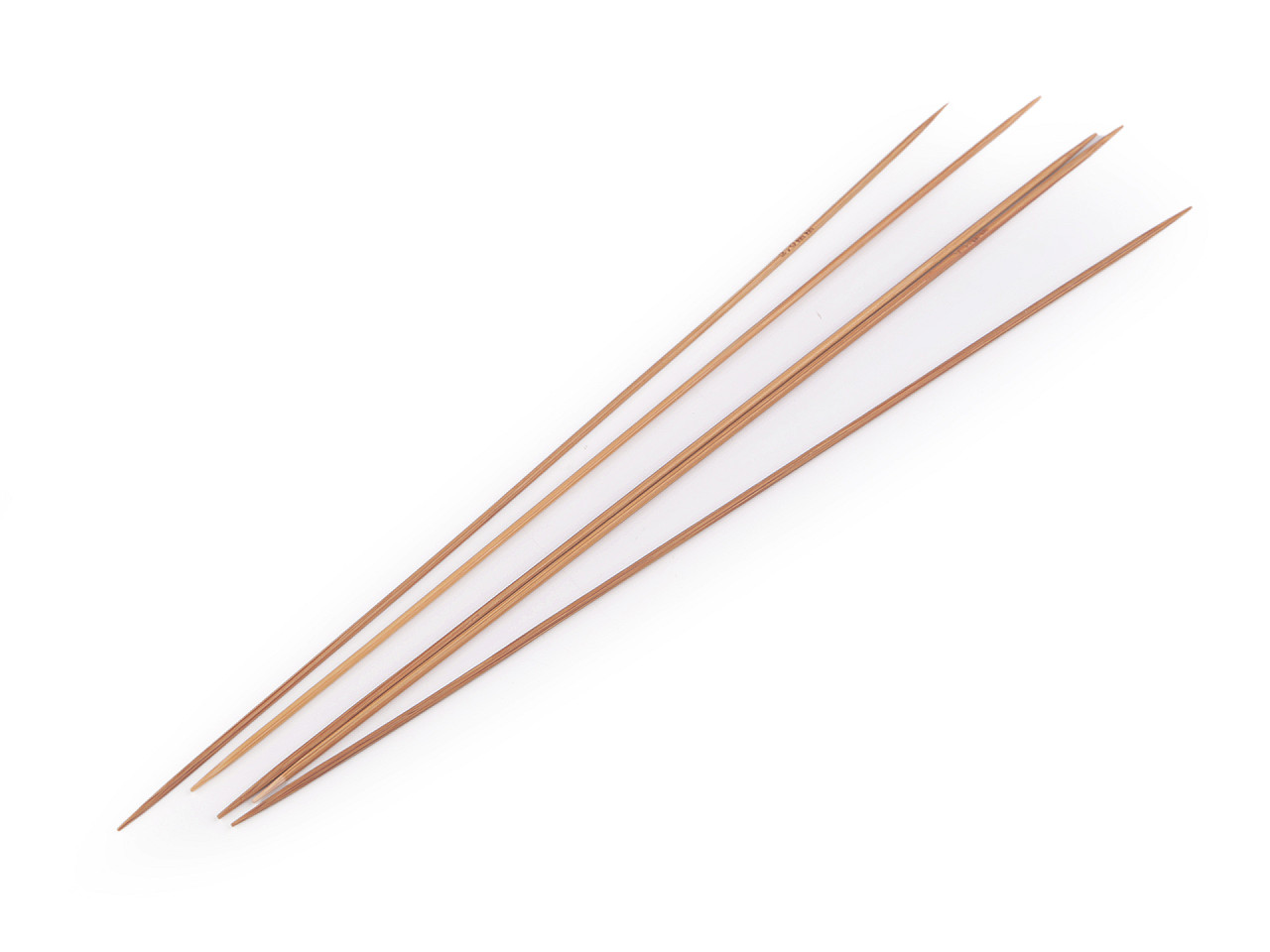 Andrele din bambus pentru șosete nr 2; 2,5; 3; 3,5; 4.5 - Bambus închis (1 Set)