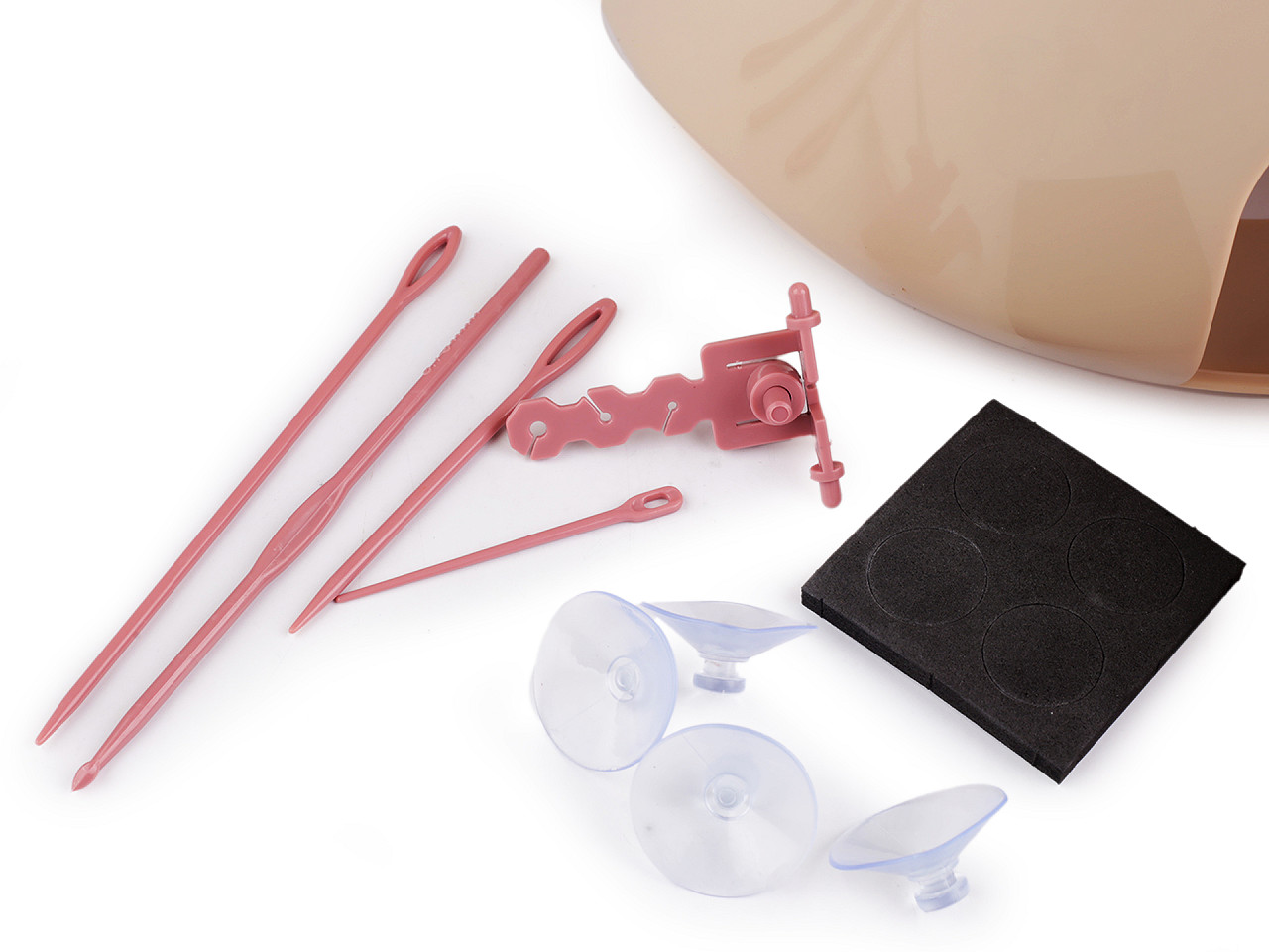 Mașină de tricotat - Bej (1 Set)