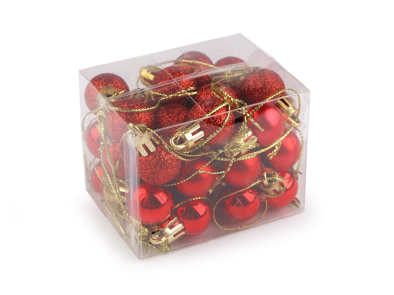 Globulețe de craciun ø20 mm - Roz vintage (1 Cutie)