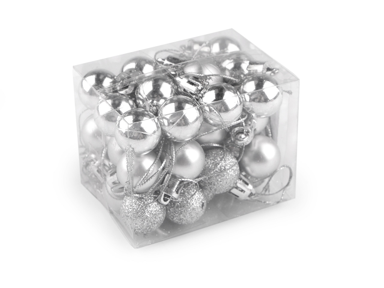 Globulețe de craciun ø20 mm - Roz vintage (1 Cutie)