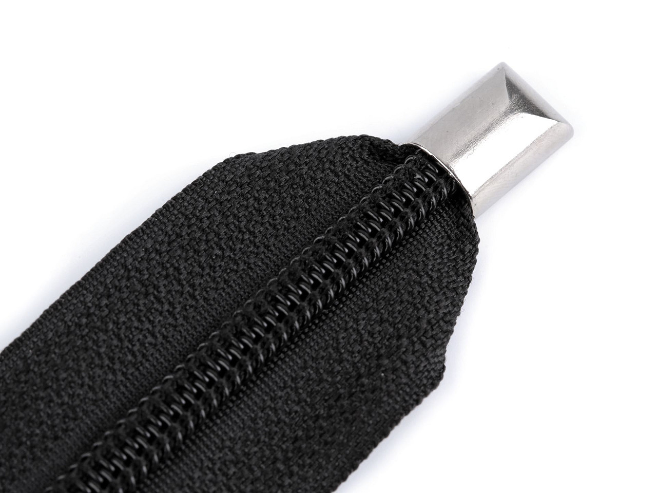 Terminatie fermoar - Nichel negru (100 Bucăți)