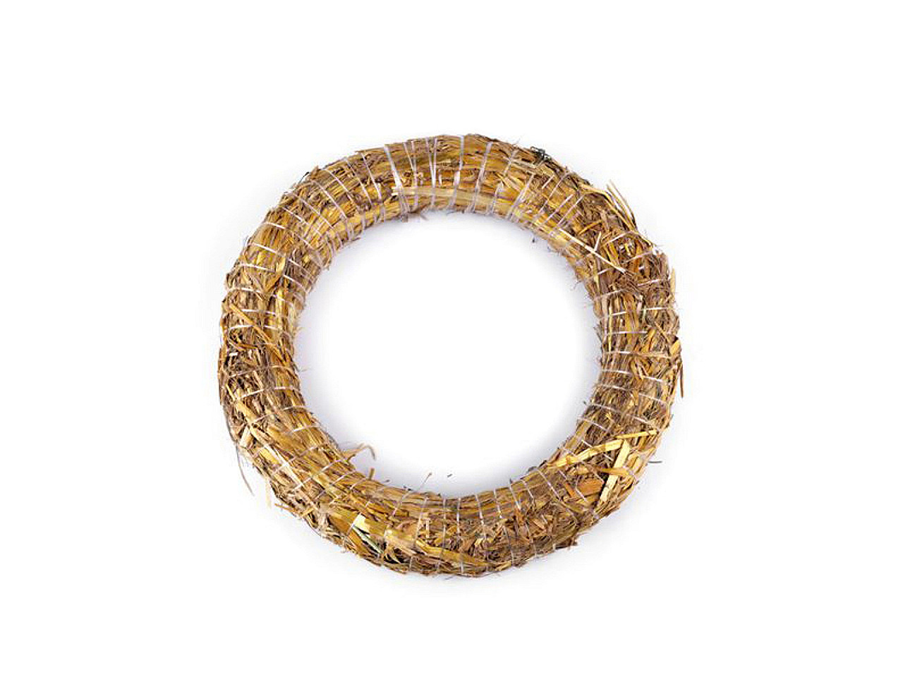 Coroană de paie ø25 cm - Natur (1 Bucată)