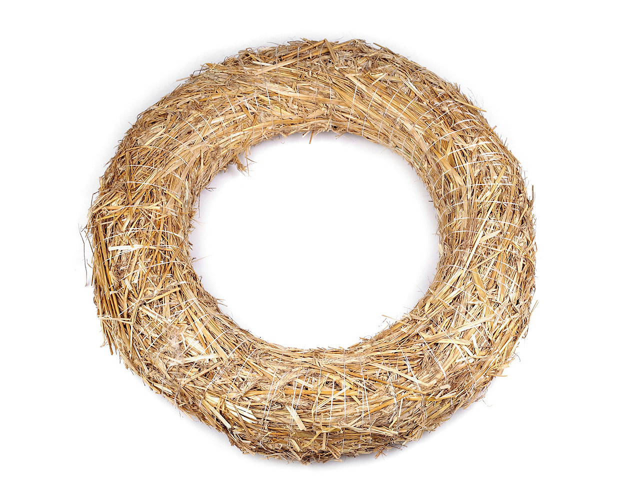 Coroană de paie ø60 cm - Natur (1 Bucată)
