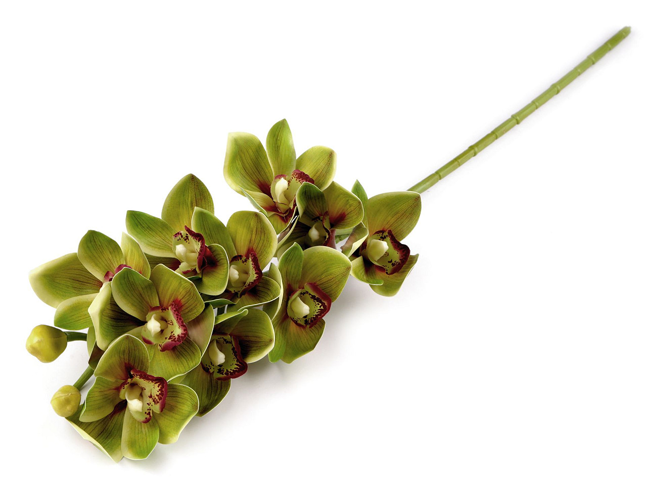 Buchet de orhidee artificială - Galben (1 Bucată)