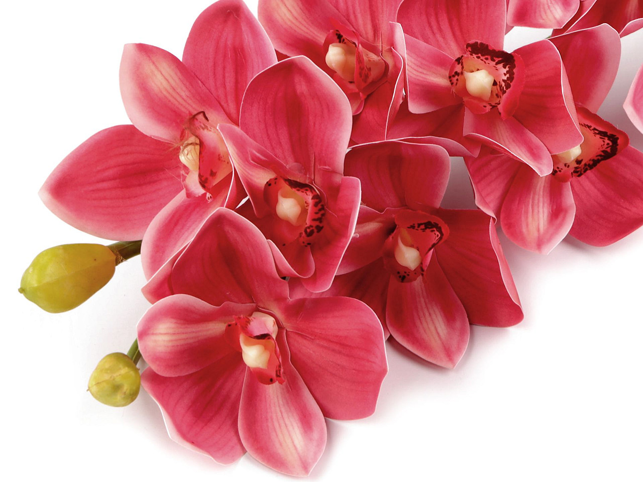 Buchet de orhidee artificială - Galben (1 Bucată)