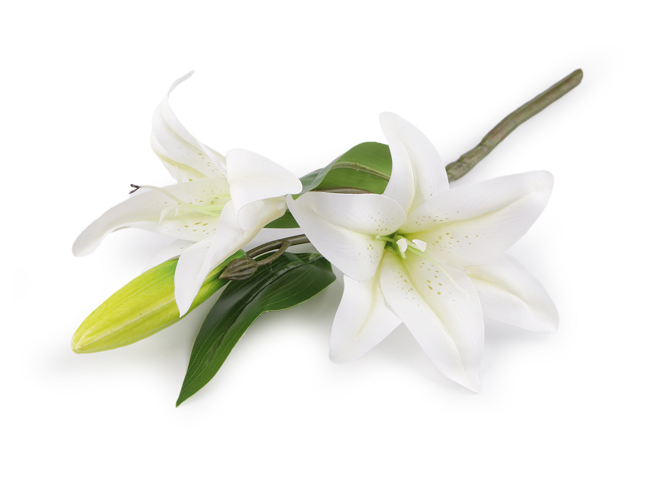 Ramura artificiala de crin - Alb (1 Bucată)