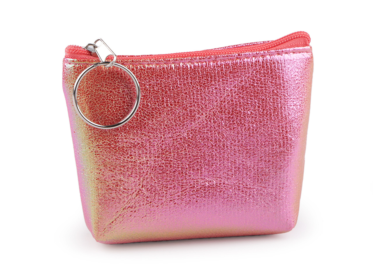 Portofel mic holografic 11x8 cm - Argintiu (1 Bucată)