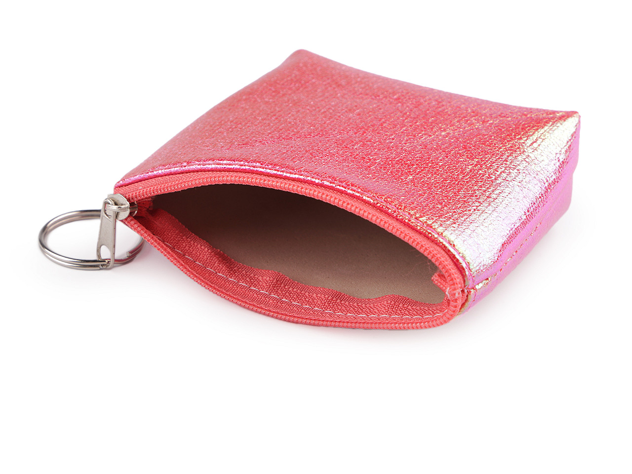 Portofel mic holografic 11x8 cm - Argintiu (1 Bucată)