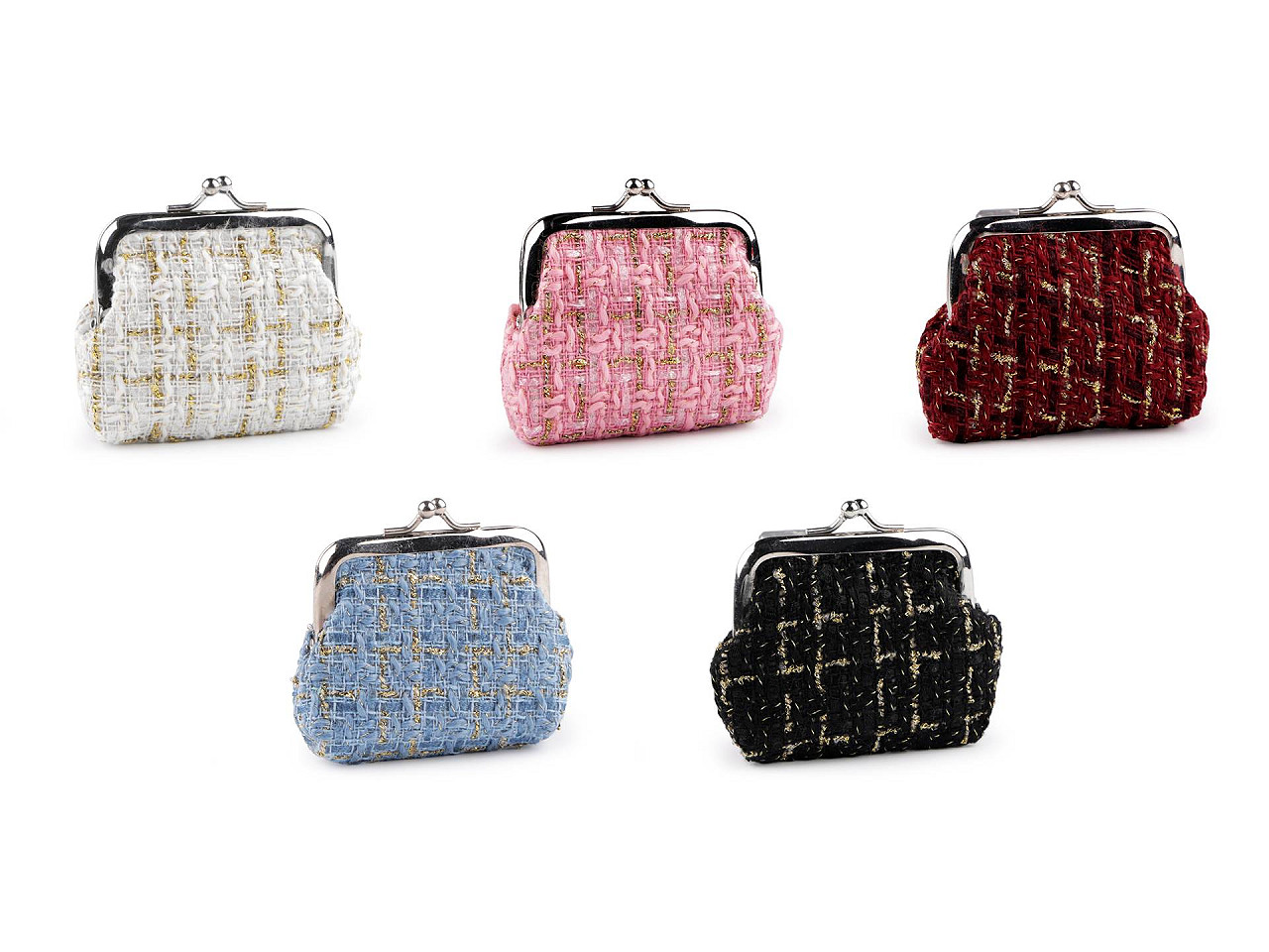 Portofel mic pentru monede - Negru (1 Bucată)