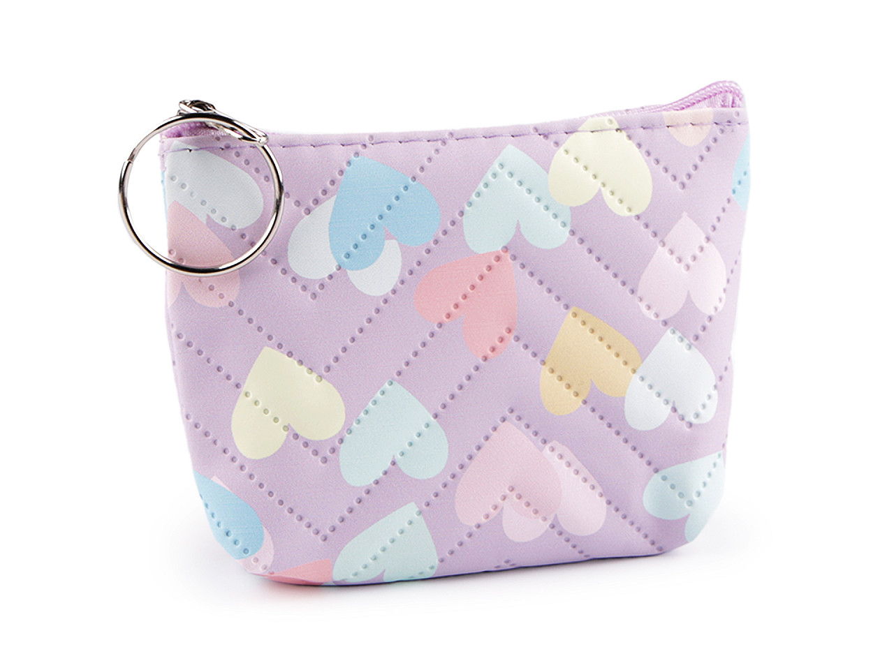 Portofel mic inimă 10,5x8 cm - Verde pastel deschis (1 Bucată)