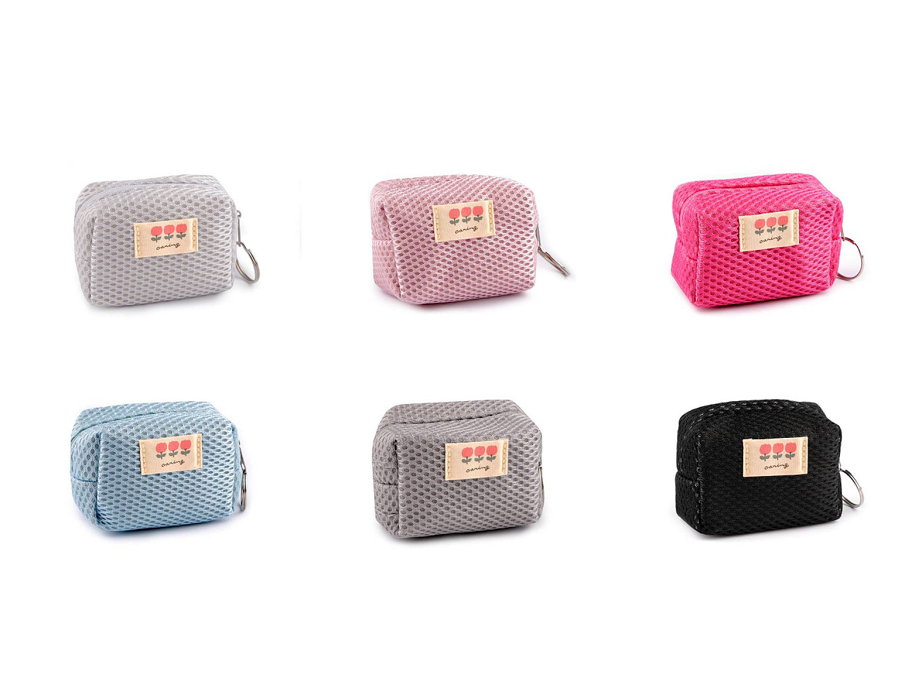 Borsetă fete 8,5x6 cm - Roz (1 Bucată)