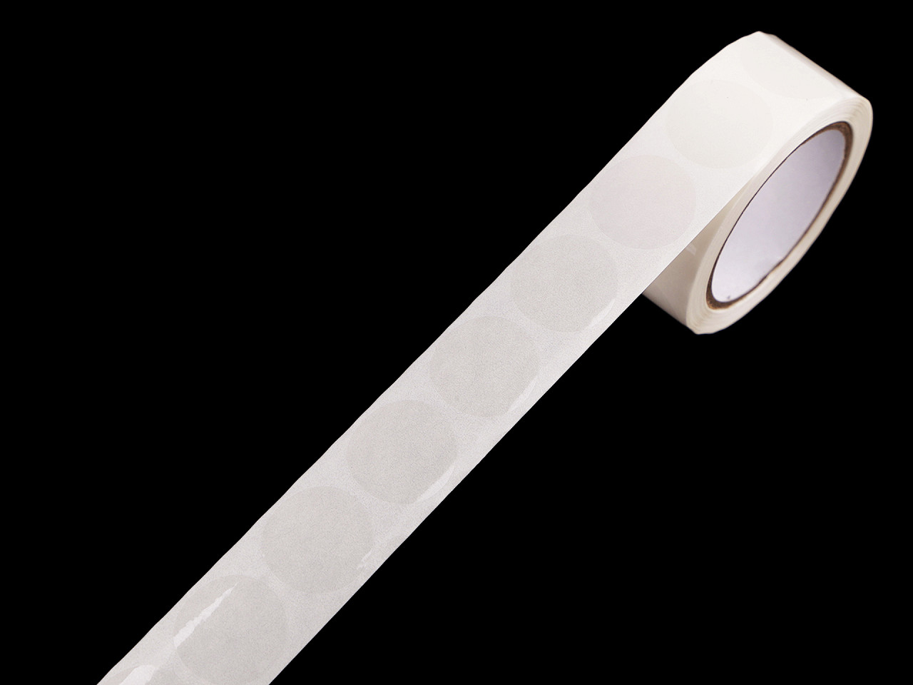 Autocolante rotunde pe rola ø2; 2,5; 3 cm - Transparent (1 Bucată)