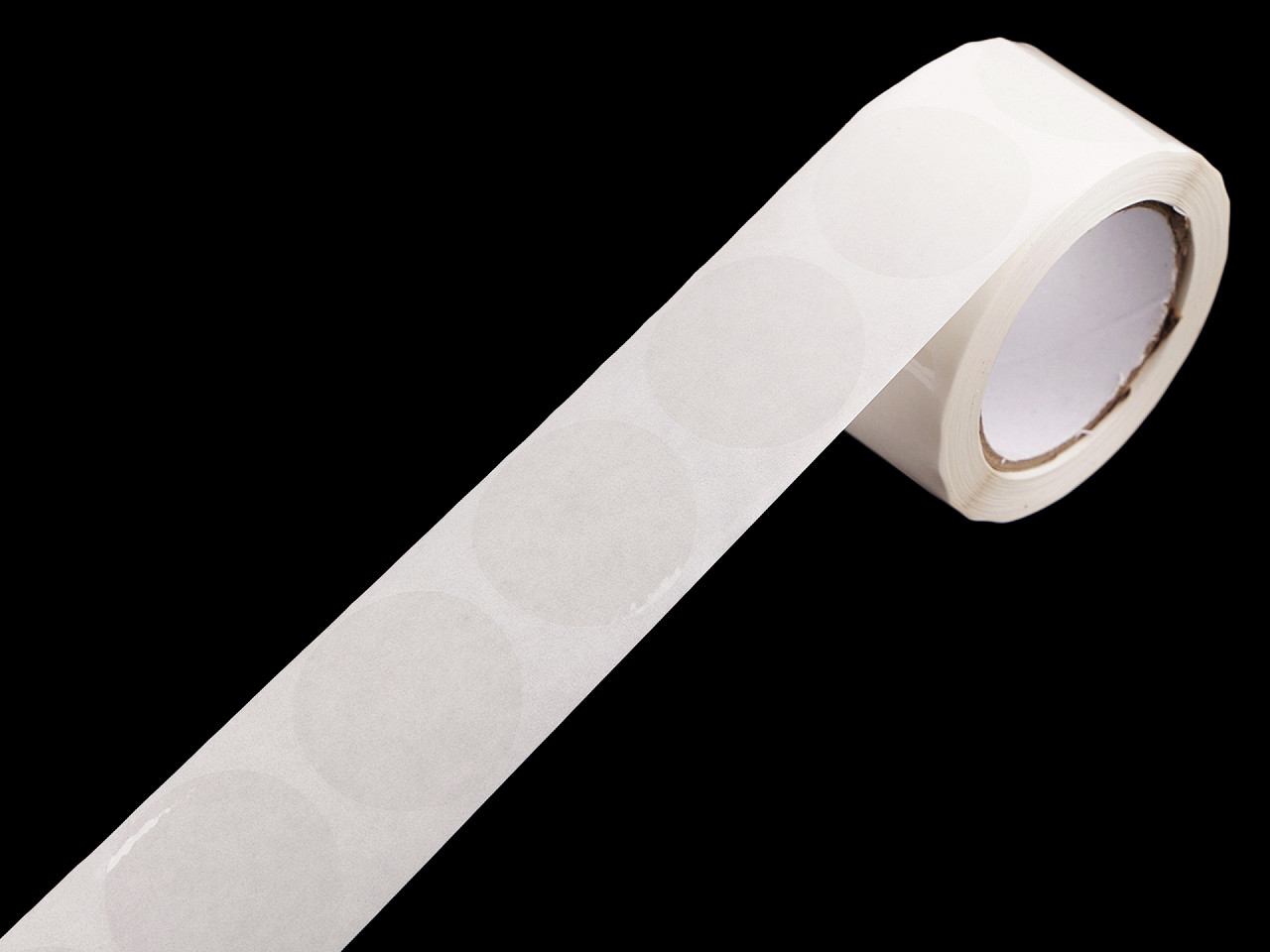 Autocolante rotunde pe rola ø2; 2,5; 3 cm - Transparent (1 Bucată)