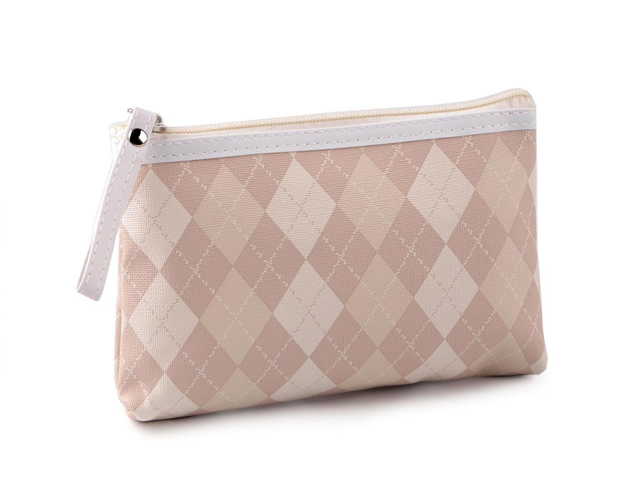 Borseta cosmetice 14x20 cm - Bej deschis (1 Bucată)