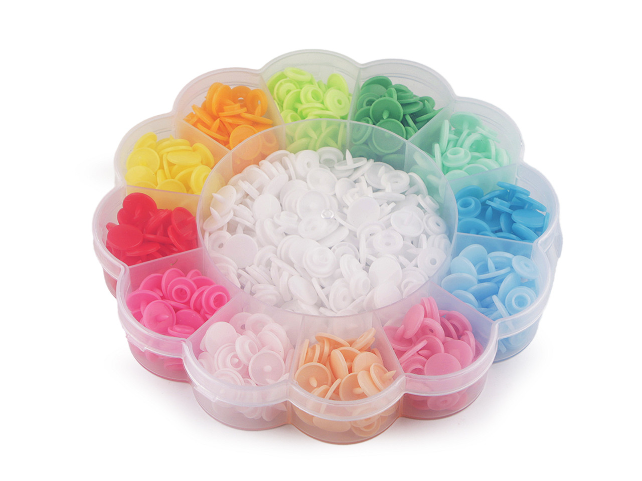 Capse plastic 18" - Mix (1 Set)