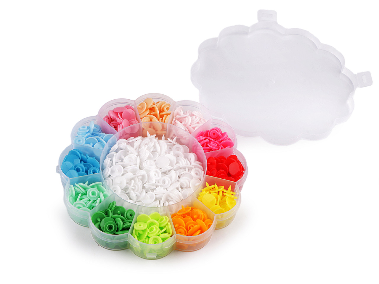 Capse plastic 18" - Mix (1 Set)