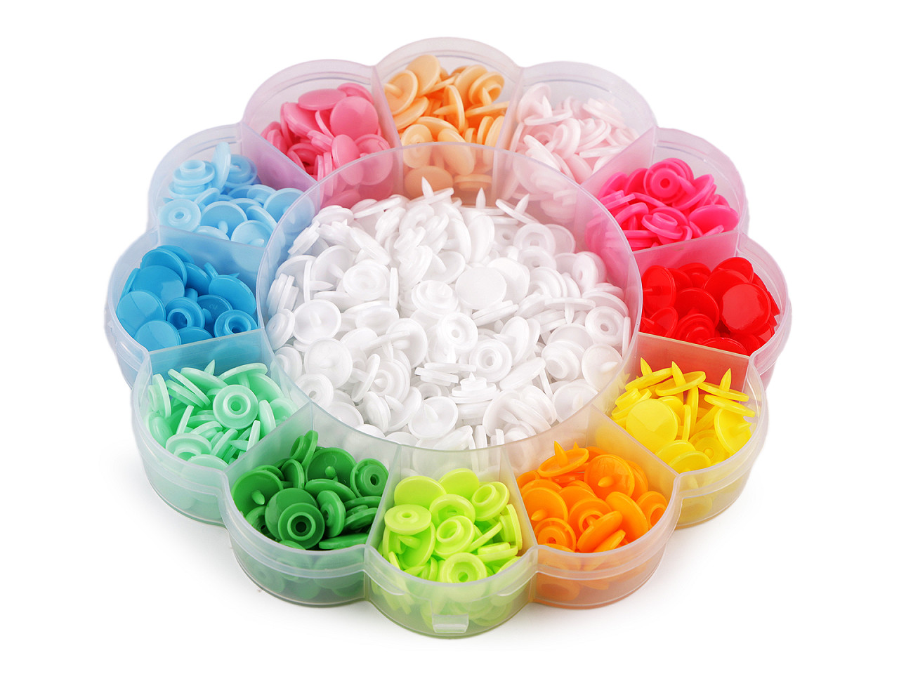 Capse plastic 18" - Mix (1 Set)