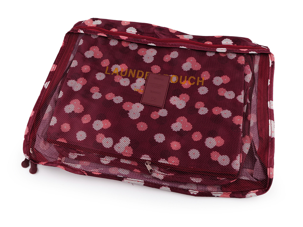 Set de 6 organizatoare pentru valiza de voiaj - Albastru închis (1 Set)