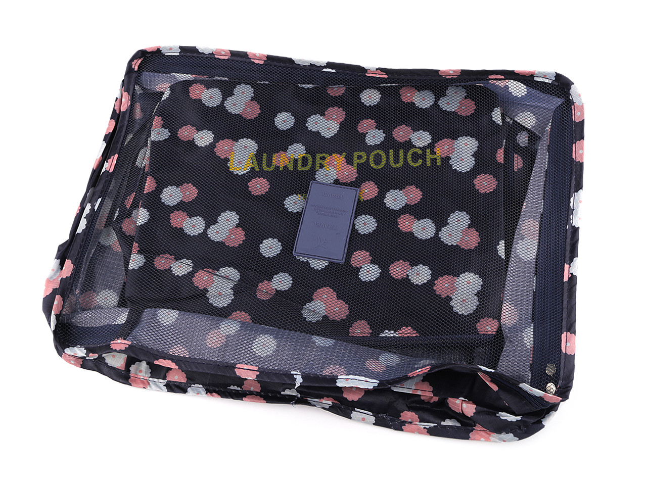 Set de 6 organizatoare pentru valiza de voiaj - Albastru închis (1 Set)