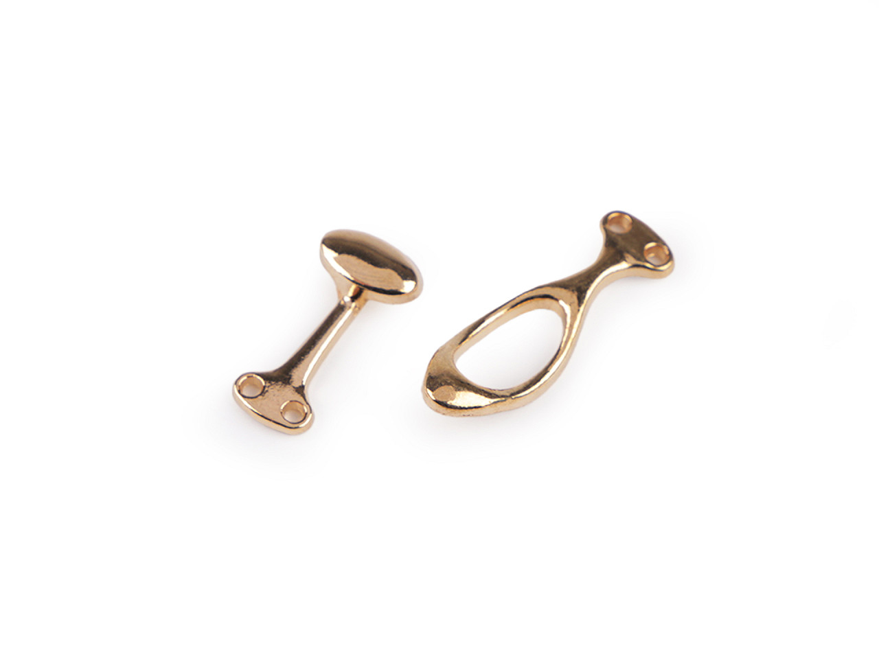 Cataramă / închizătoare decorativă - Auriu rose (1 Pereche)