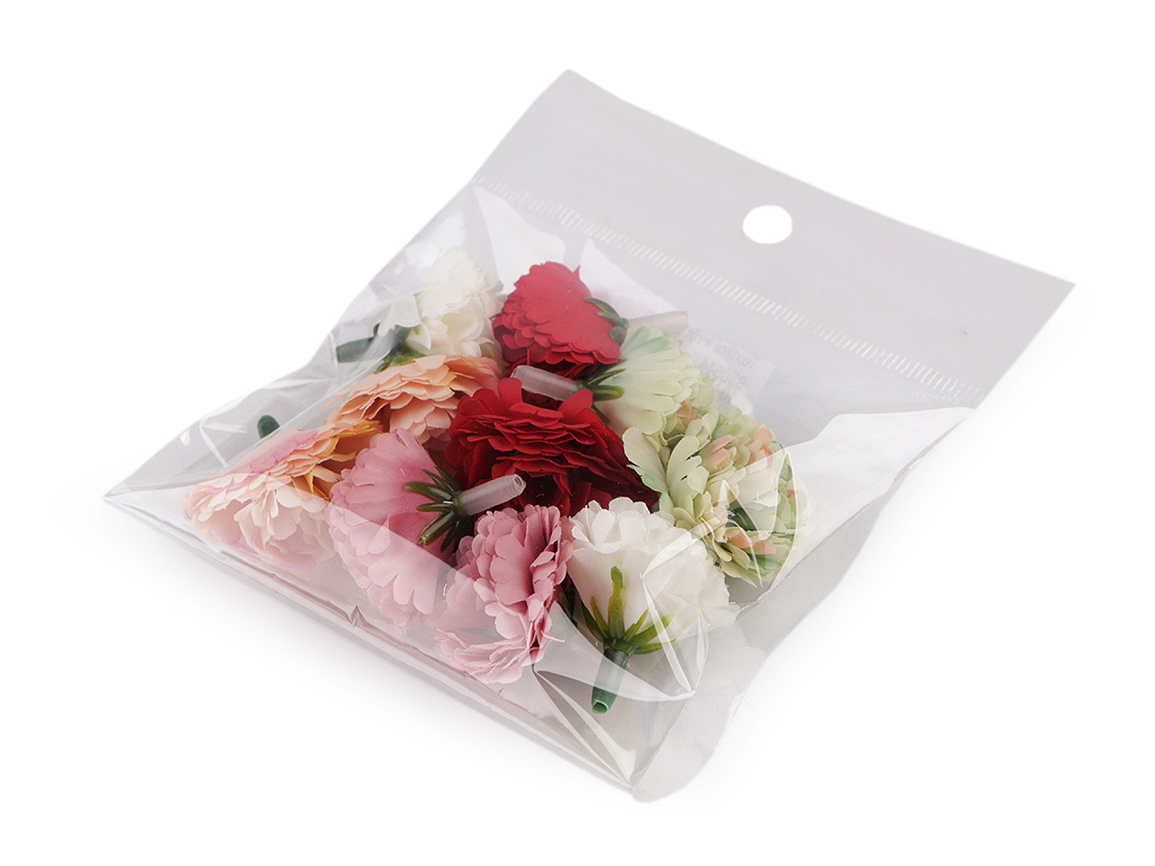 Floare artificiala ø3 cm - Crem foarte deschis (10 Bucăți)