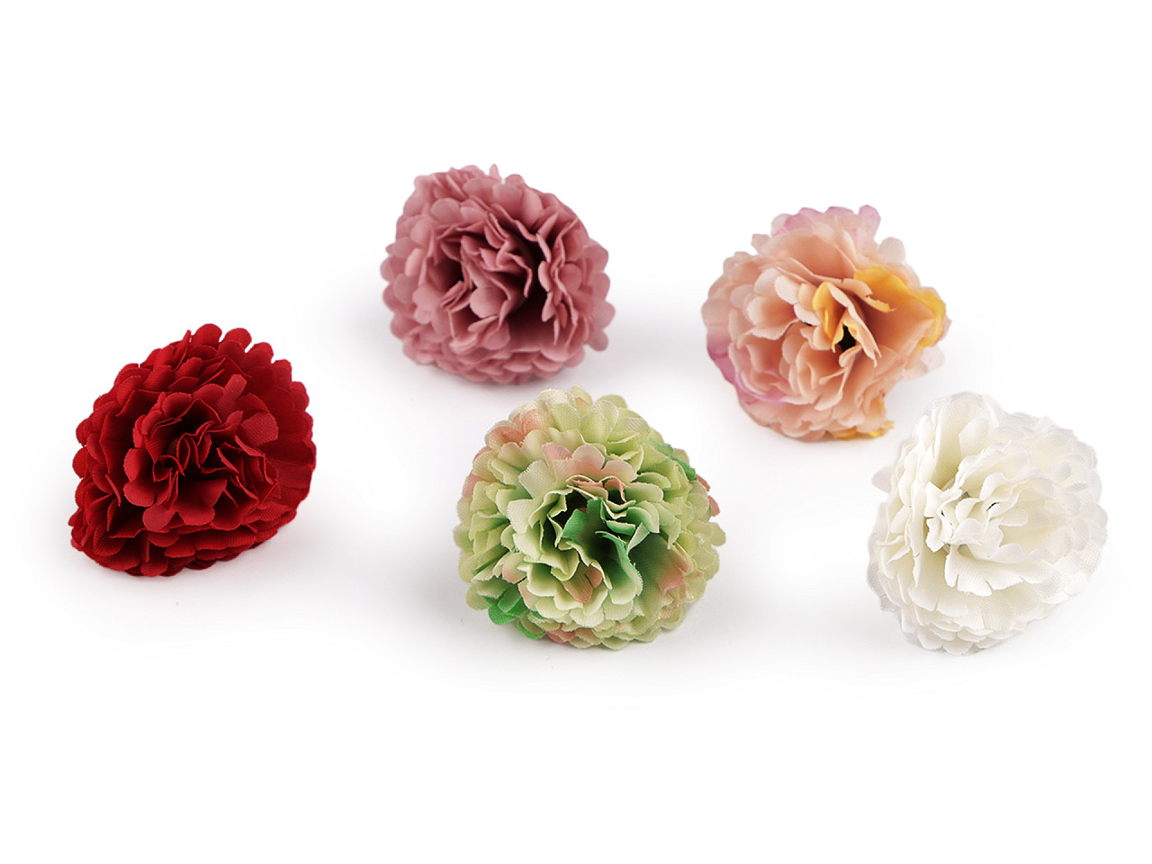 Floare artificiala ø3 cm - Crem foarte deschis (10 Bucăți)