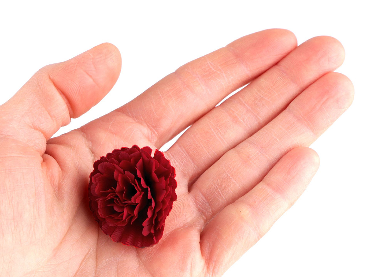 Floare artificiala ø3 cm - Crem foarte deschis (10 Bucăți)