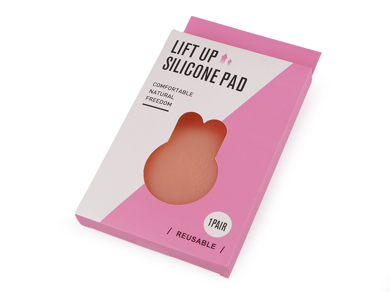 Cupe adezive din silicon pentru piept ø11 cm - Nude (1 Pereche)