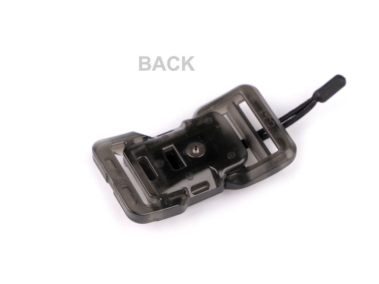 Catarama magnetica din plastic, latime 20 mm - Negru (1 Pereche)