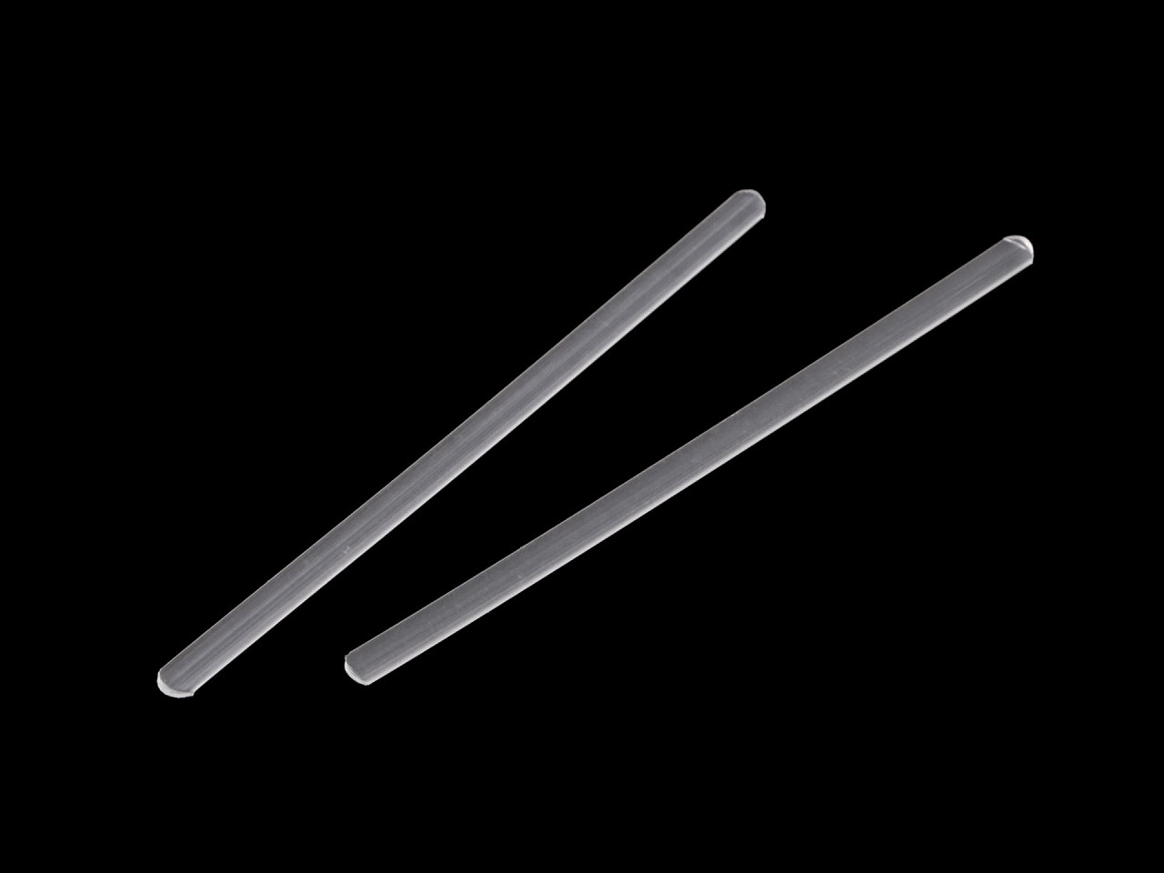 Întăritură pentru corset, lățime 5 mm, lungime 8; 10 cm - Transparent (100 Bucăți)