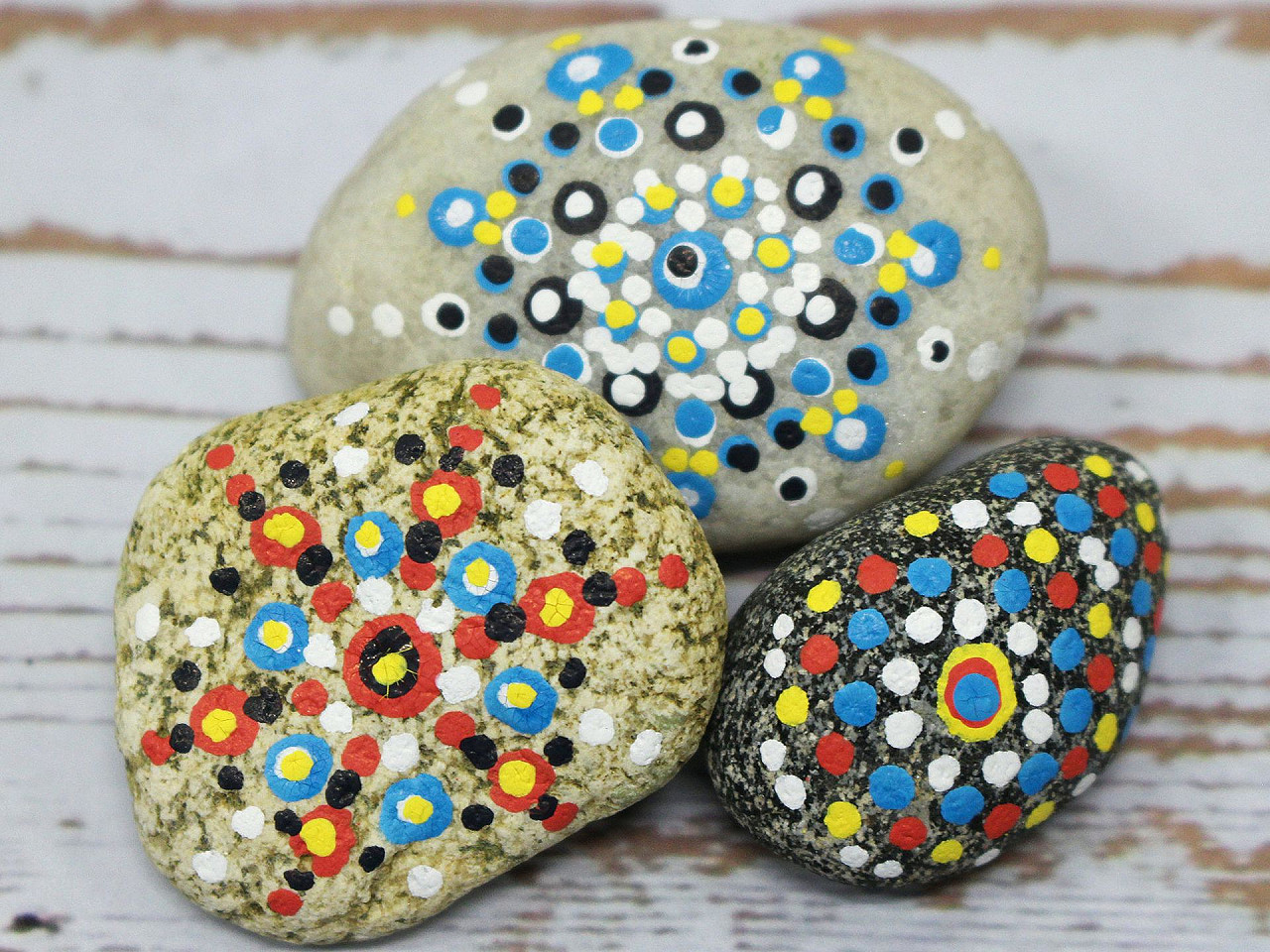 Set de 12 markere acrilice creative, 4 mm - Mix (1 Set)