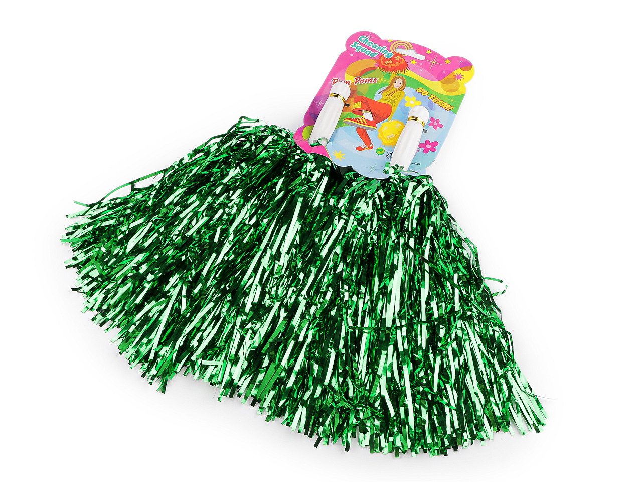 Pompon majorete 2 buc - Albastru regal (1 Set)