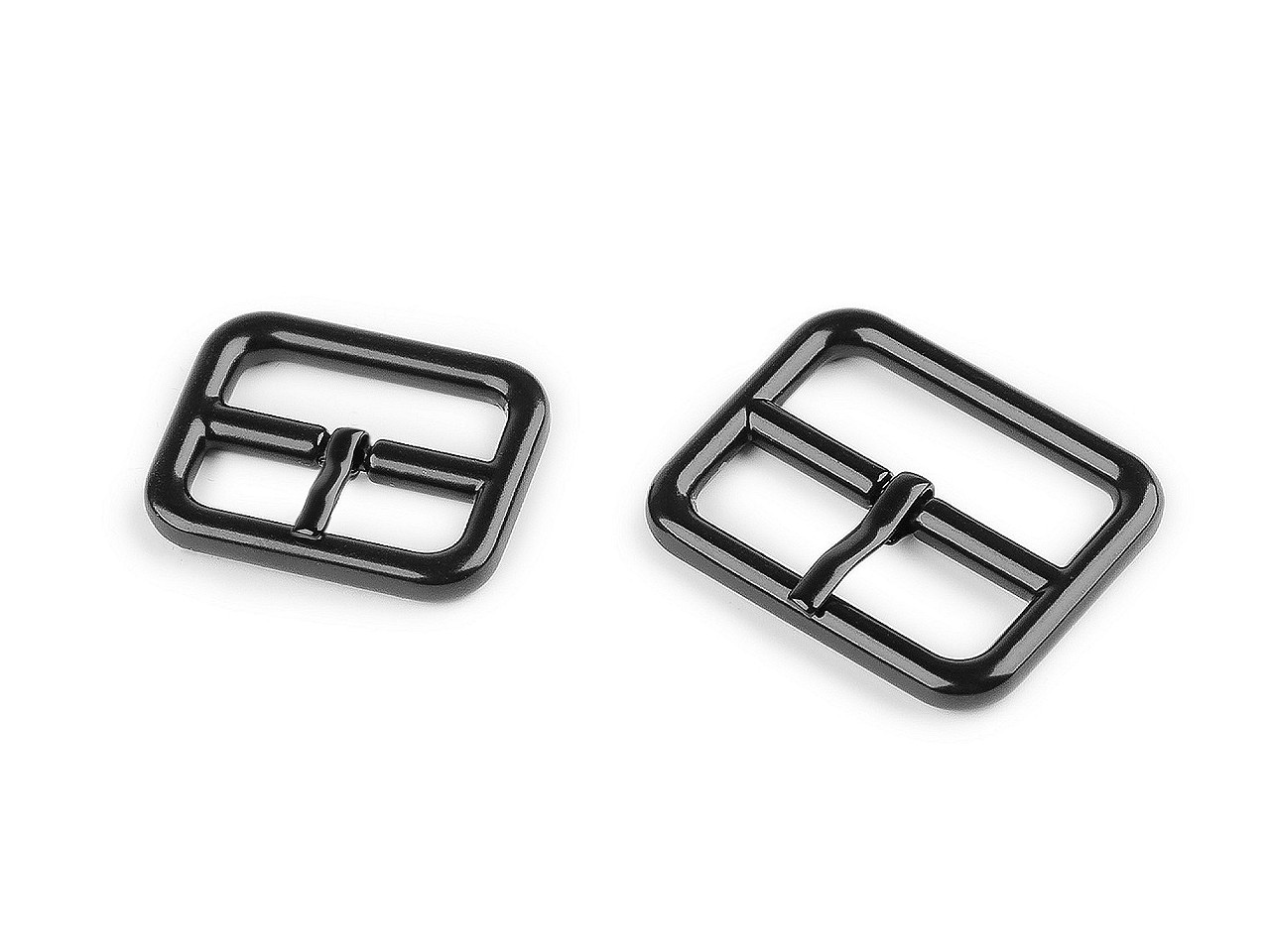 Cataramă metalică, lăcuită, ochi de ochi 20; 25 mm - Lac negru (10 Bucăți)