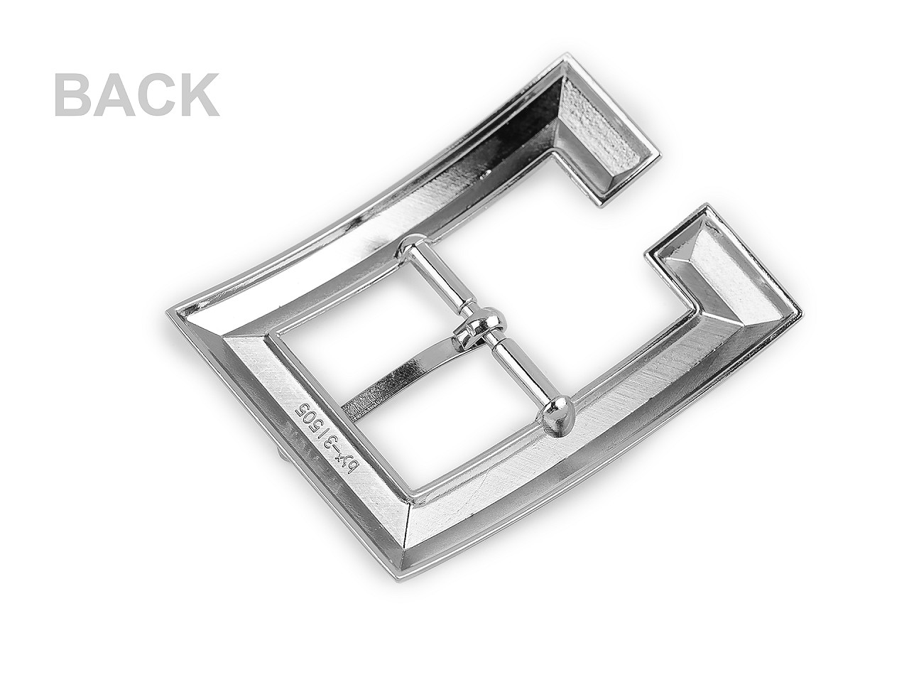 Cataramă metalică, orificiu 25 mm - Nichel (1 Bucată)