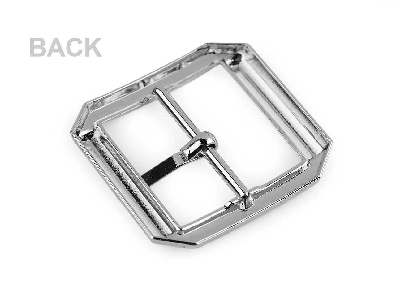 Cataramă metalică, gaură de 25 mm - Nichel negru (1 Bucată)