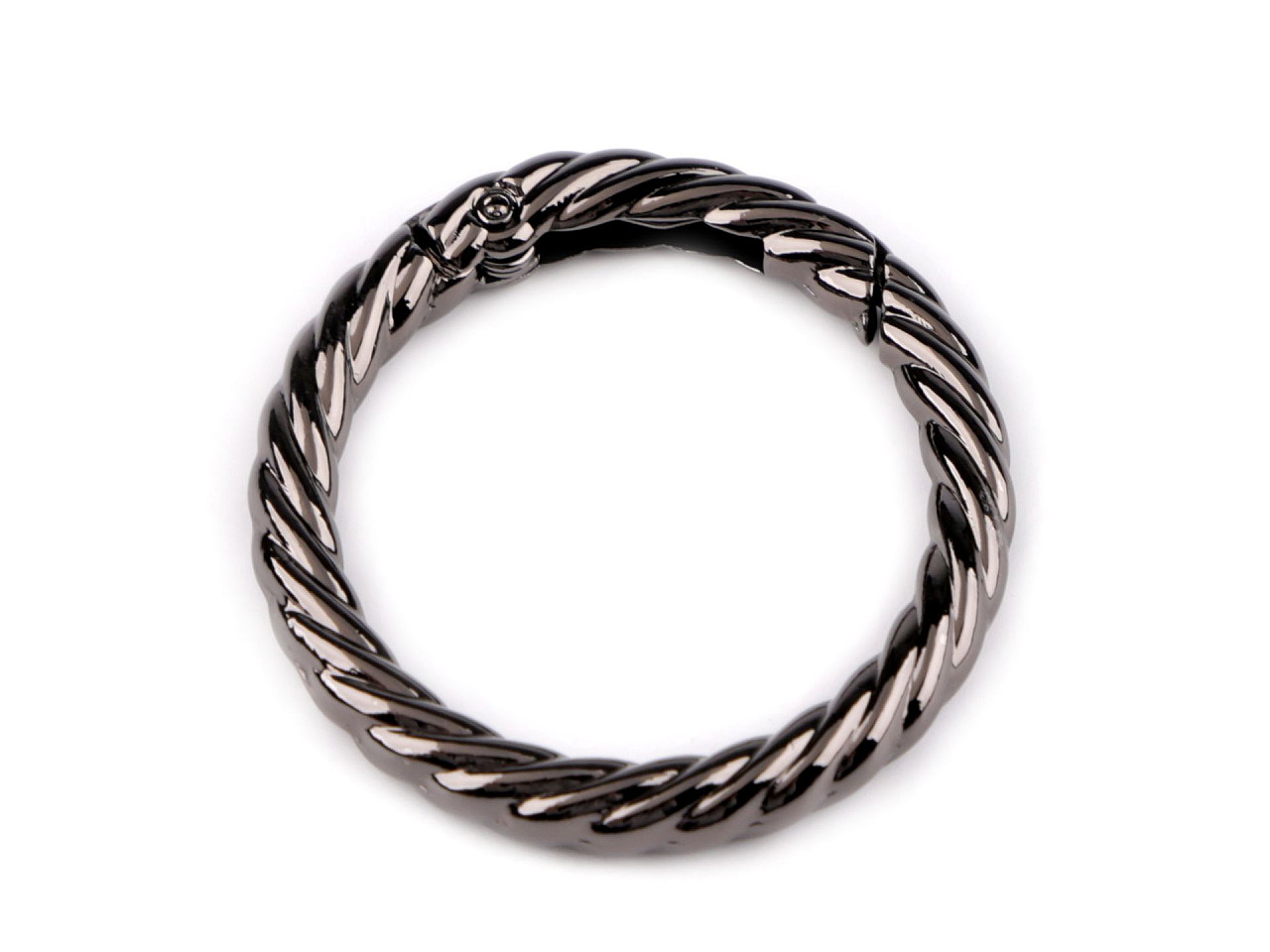 Carabină decorativă rotundă ø32 mm - Auriu rose (1 Bucată)