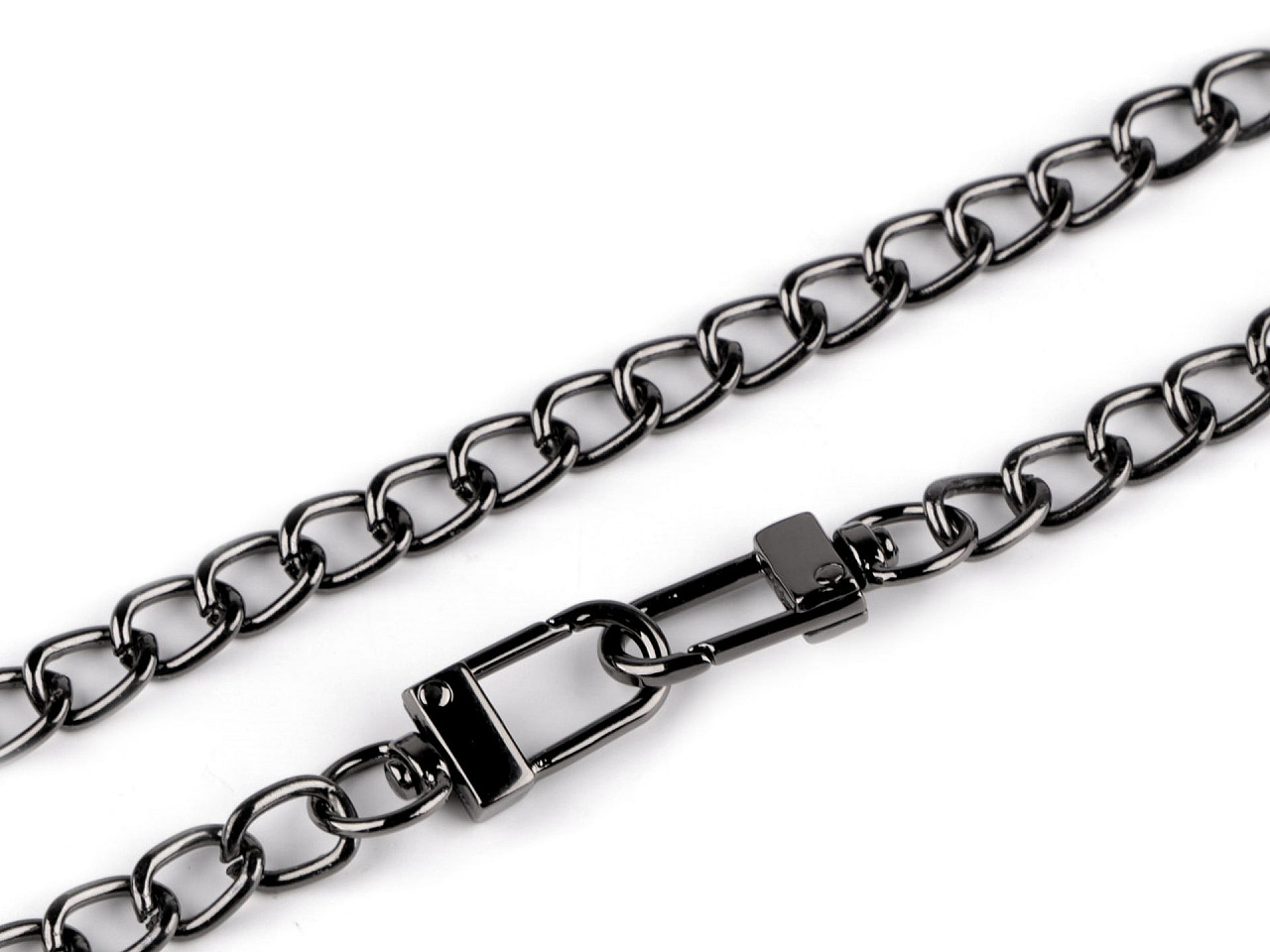 Lanț pentru geantă cu carabină, lungime 125 cm - Auriu clasic (1 Bucată)