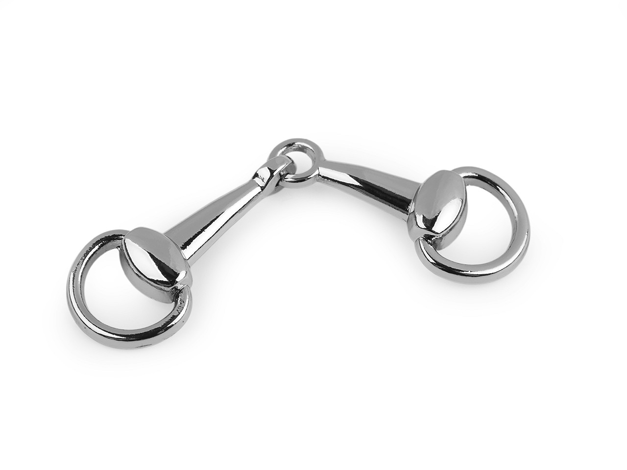 Cataramă metalică pentru decorarea hainelor, eșarfelor și accesoriilor - Nichel (1 Bucată)