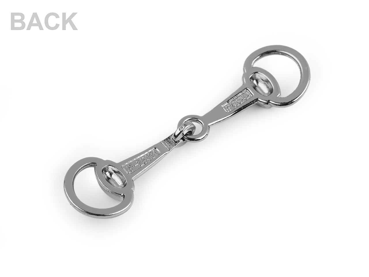 Cataramă metalică pentru decorarea hainelor, eșarfelor și accesoriilor - Nichel (1 Bucată)