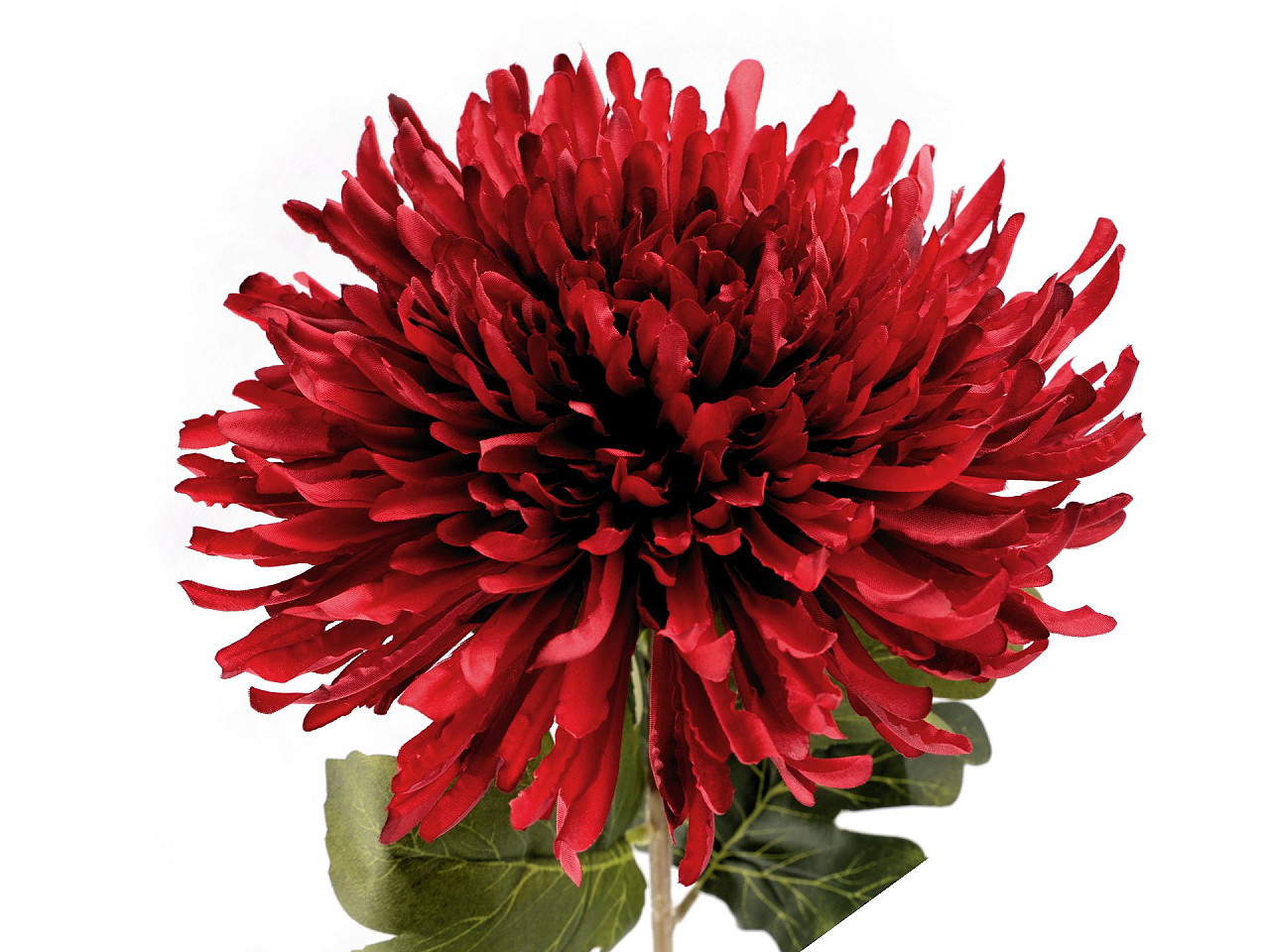 Crizantemă artificială - Galben (1 Bucată)