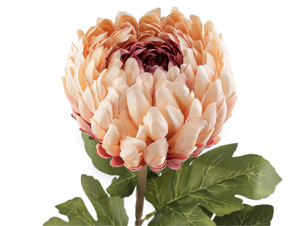 Crizantemă artificială - Galben (1 Bucată)