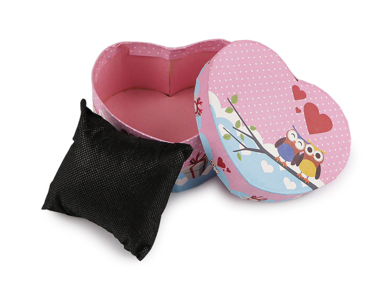 Cutie cadou inimă 11,5x10 cm - Mov închis (6 Bucăți) Cutie cadou inimă 11,5x10 cm - Mov închis (6 Bucăți)