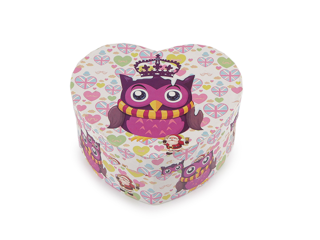 Cutie cadou inimă 11,5x10 cm - Mov închis (6 Bucăți) Cutie cadou inimă 11,5x10 cm - Mov închis (6 Bucăți)