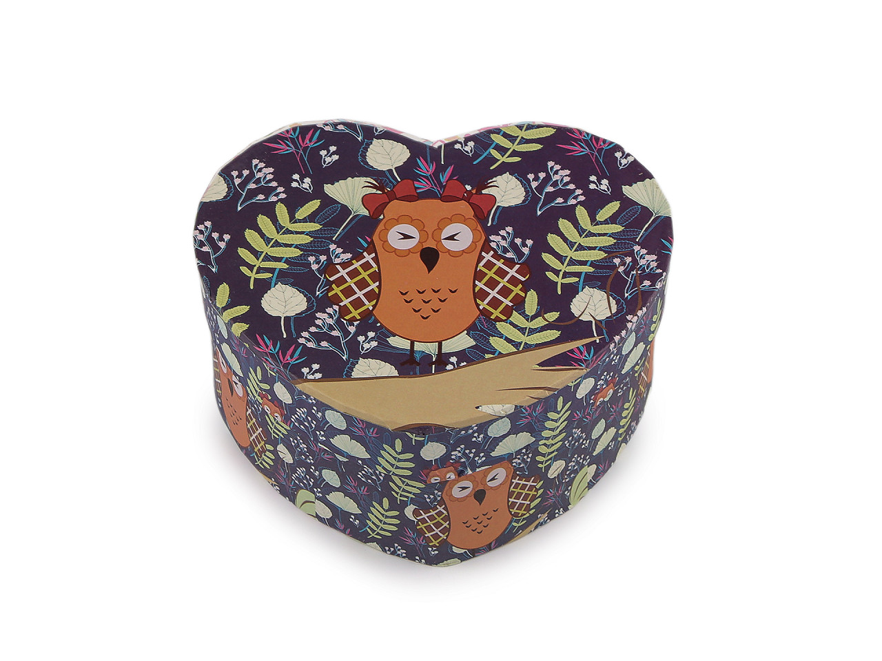 Cutie cadou inimă 11,5x10 cm - Mov închis (6 Bucăți) Cutie cadou inimă 11,5x10 cm - Mov închis (6 Bucăți)